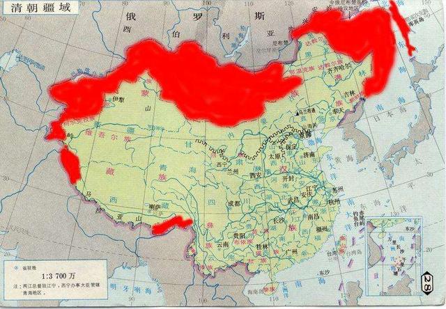 清朝收复了多少领土？又丧失了哪些领土？疆域是如何变化的？