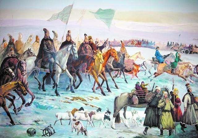 此战，使突厥分裂，上表称“圣人可汗”中华天子兼异族国君的首例